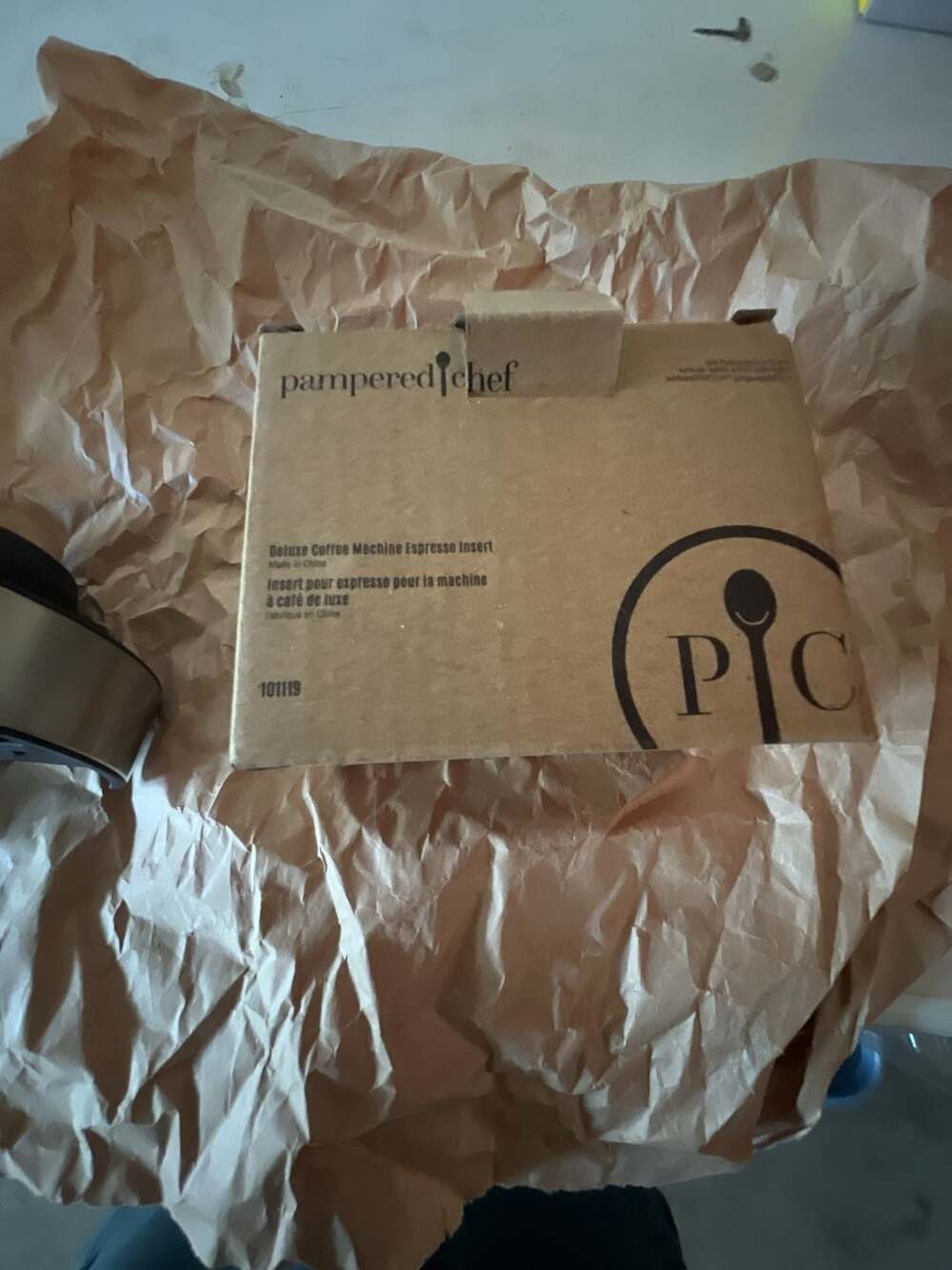 Pampered Chef Deluxe Coffee Machine Espresso Insert #101119
